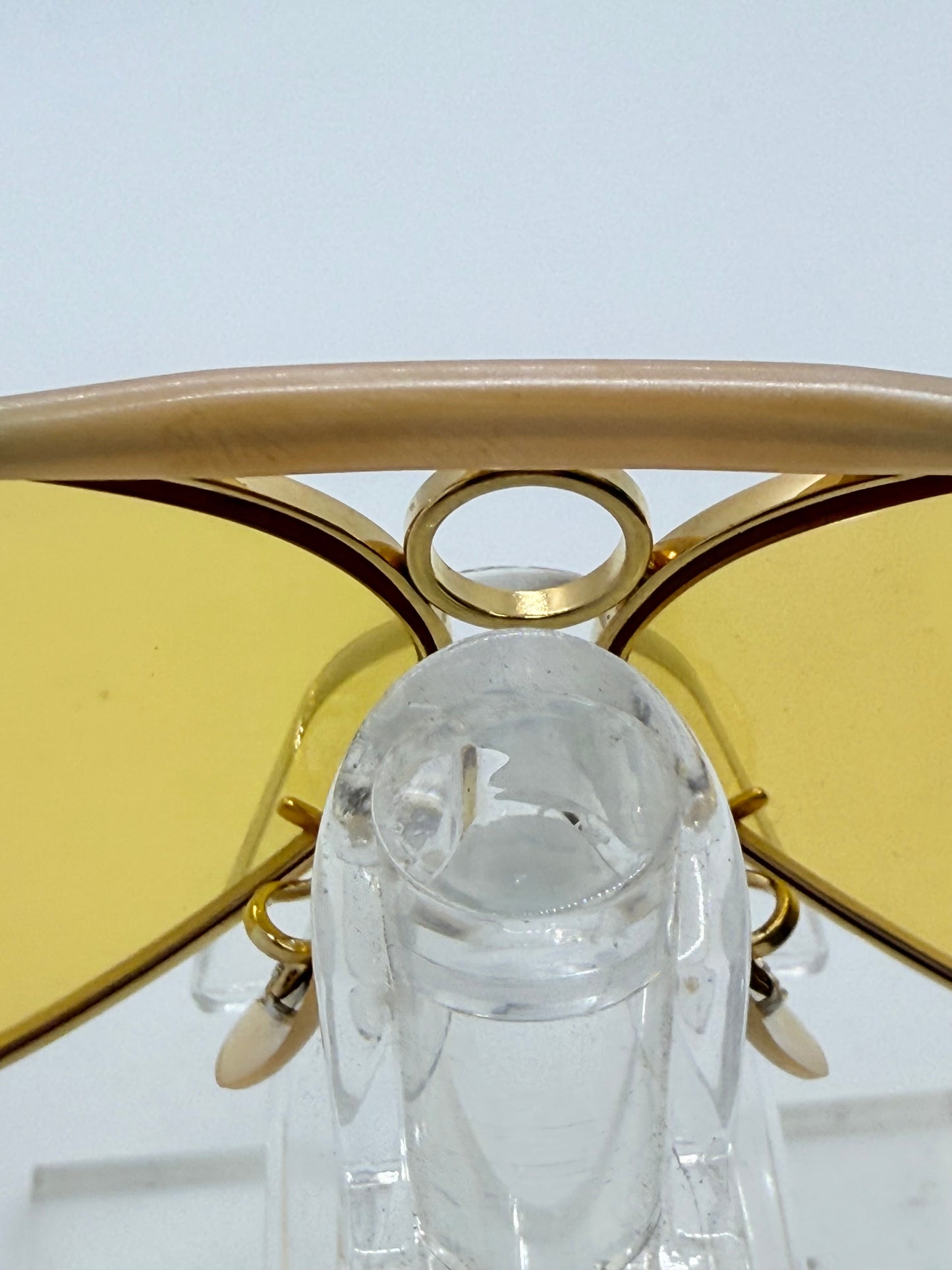 B&L Ray-Ban Shooter Arista Gold 62-8 Ambermatic USA Vintage Sunglasses Case