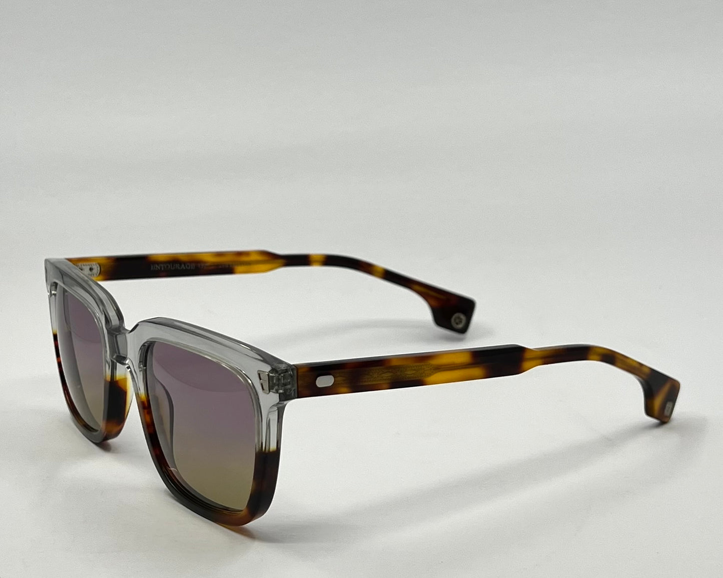 Entourage of 7 Los Angeles “Harrison” w/New Grey to Yellow Custom Gradient Lenses-Handmade in Japan