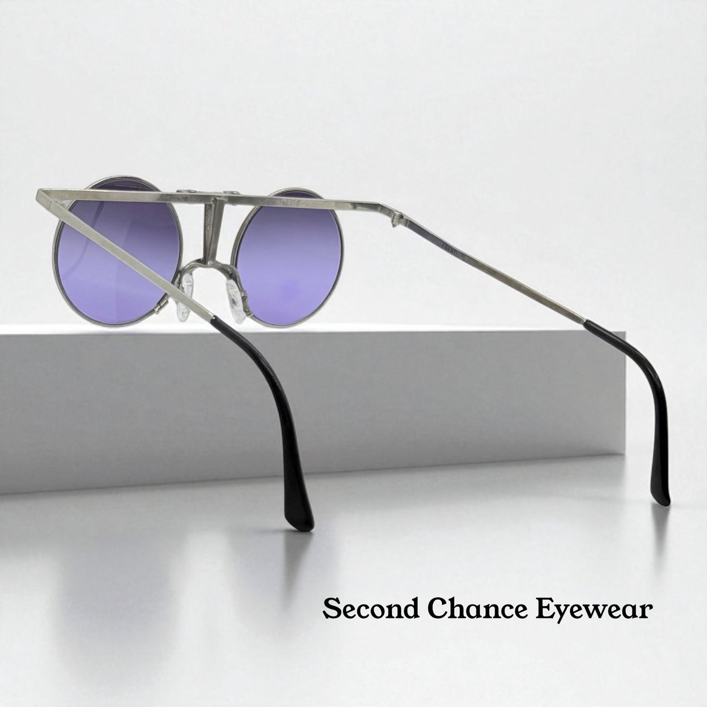 1986 Larry Leight i’dentity Sunglasses-RARE Early Oliver Peoples History-Warhol Linked Design
