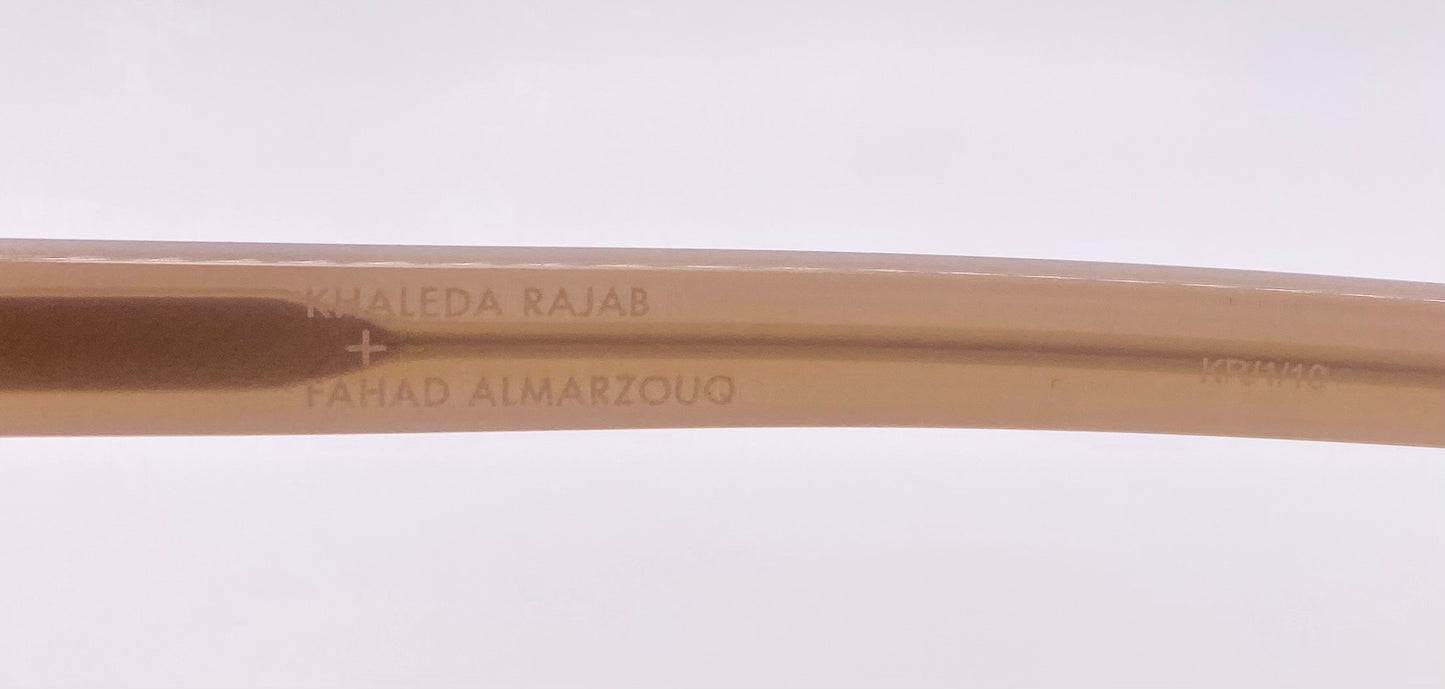 Linda Farrow Gallery x Khaleda Rajab & Fahad Almarzquq KR/1/10 Cat-Eye Sunglasses – CAT 3 Lenses, Made in Japan