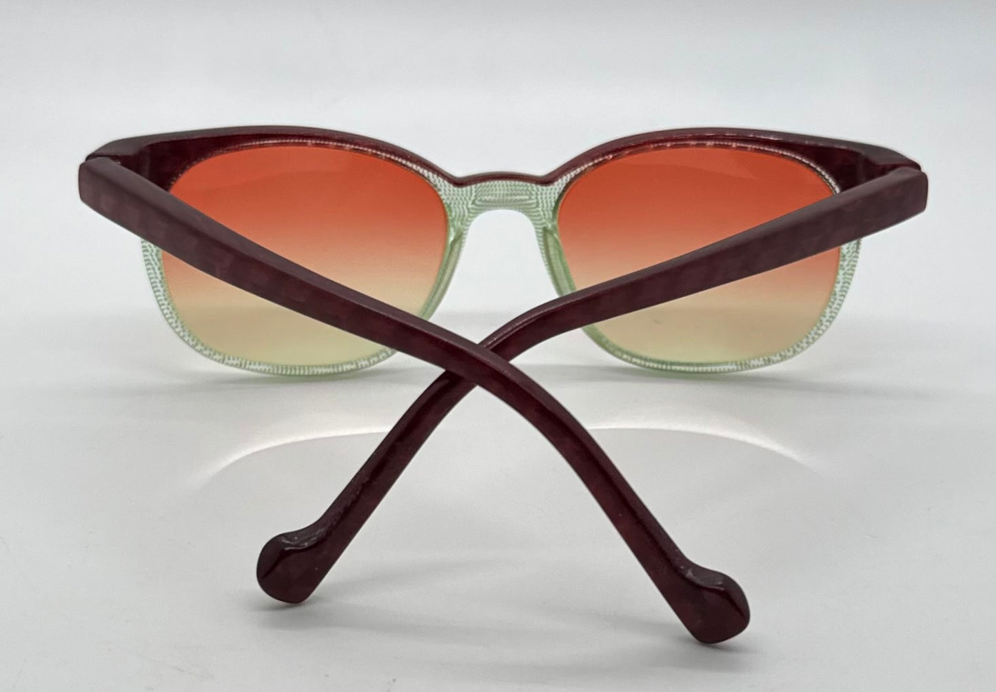 Etnia Barcelona SAN SEBASTIAN BXGR w/New Red/Green Custom Gradient Lenses-48mm