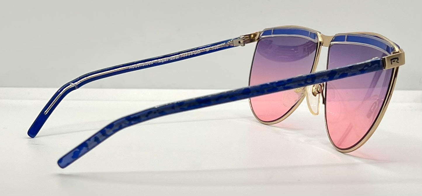 Rodenstock SuperSonic 177/4 GM Vintage Sunglasses w/New Pink/Purple Gradient Custom Lenses