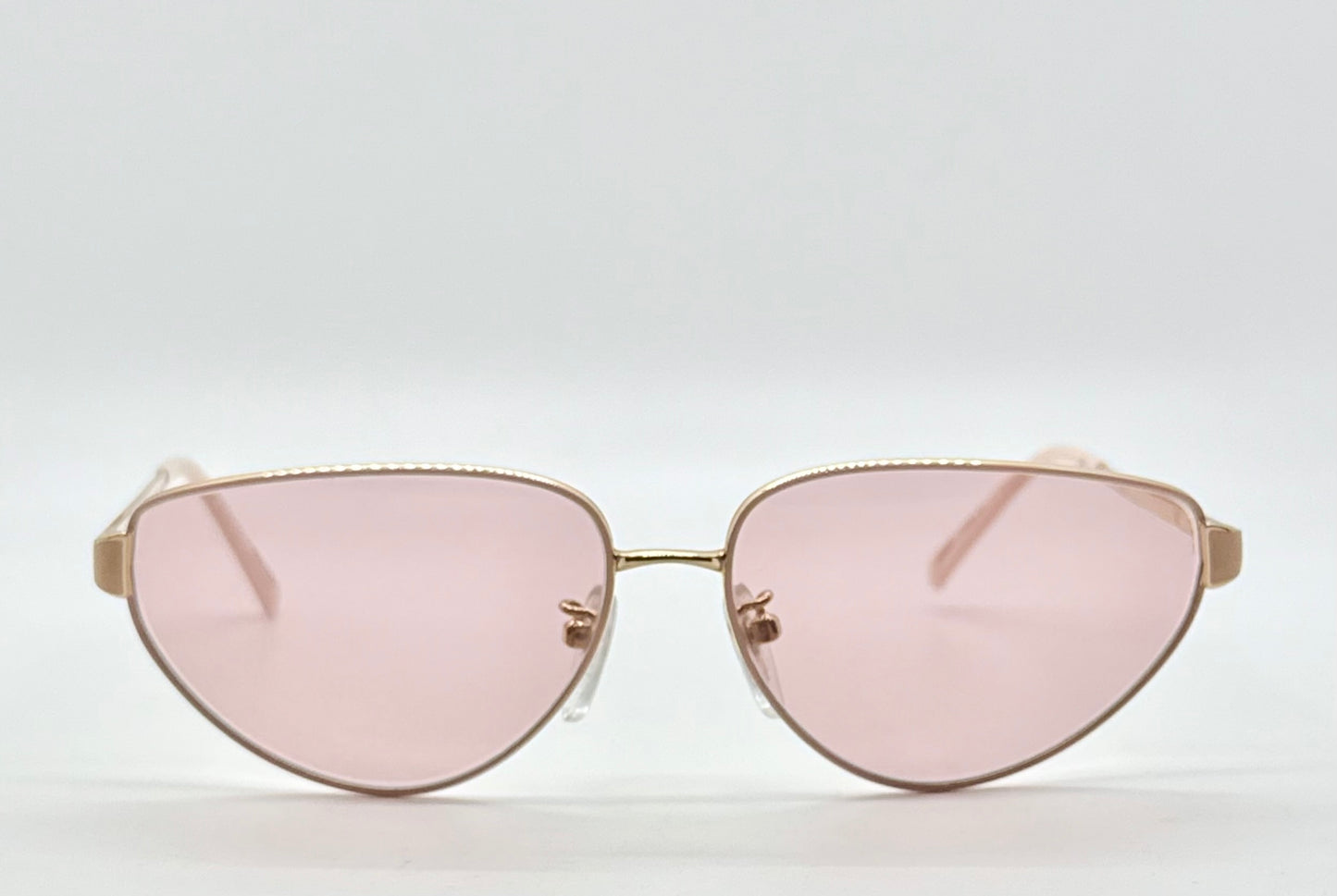 Tura MOD-204 PCH Vintage Sunglasses w/New Solid Pink Custom Lenses-Japan