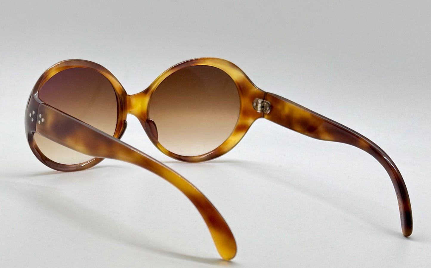 V. Laba Paris 2308-1960s French Artisan Sunglasses w/ New, Custom Berko’s Designs Gradient Lenses