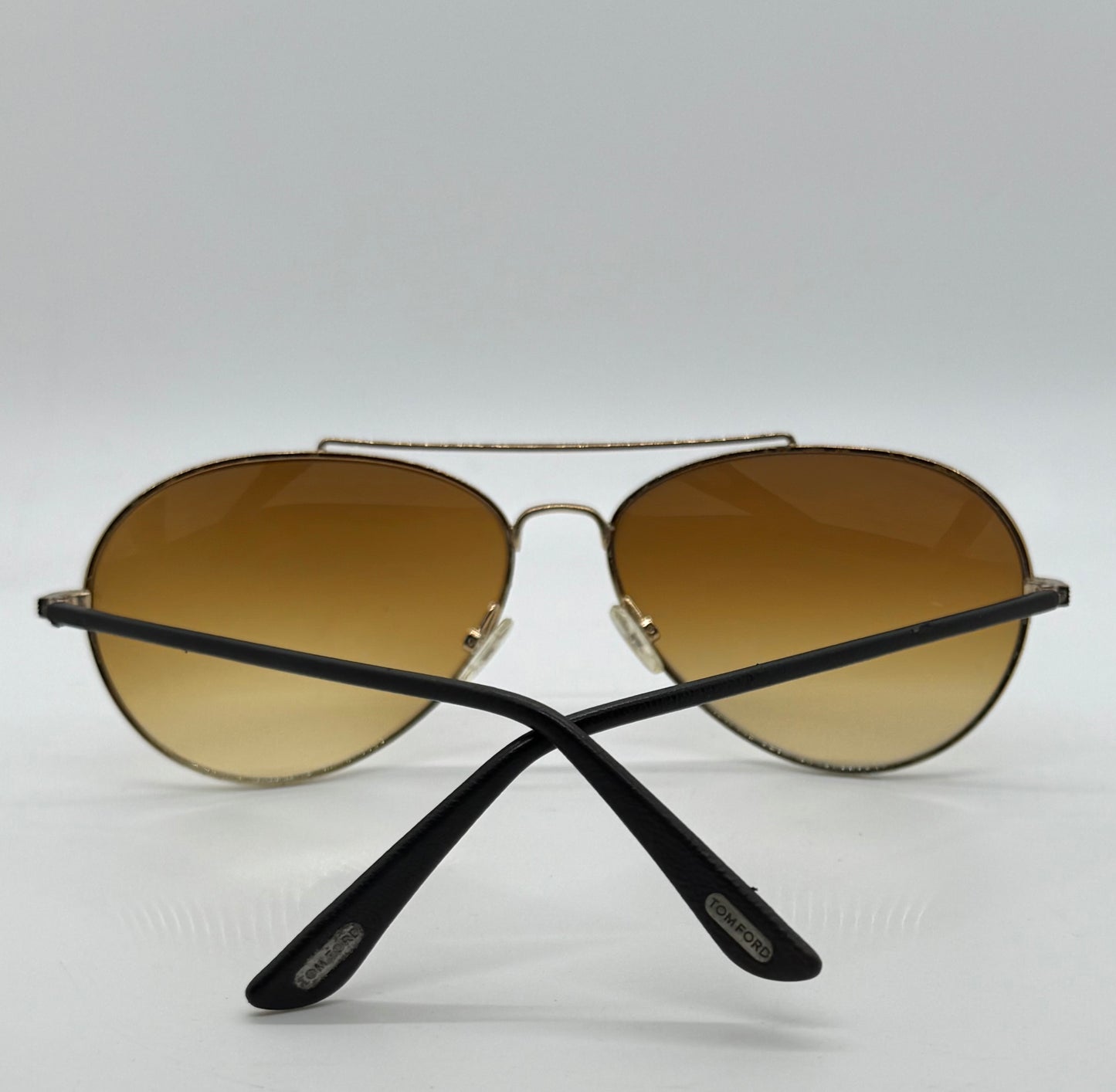 Tom Ford FT0144 77F Shelby Bond Sunglasses – Full Kit – Gold – Deadstock