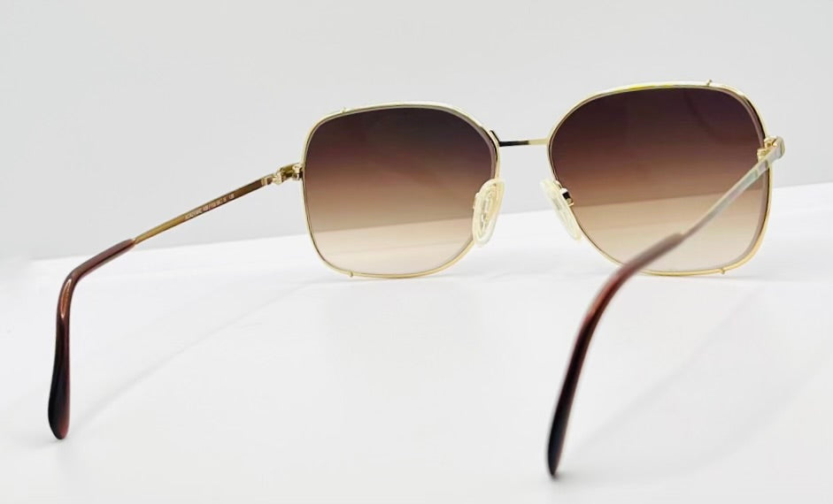 Neostyle ACADEMIC 435 (153) Sunglasses w/New Custom Tobacco Gradient Lenses-Deadstock