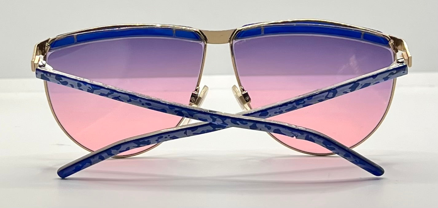 Rodenstock SuperSonic 177/4 GM Vintage Sunglasses w/New Pink/Purple Gradient Custom Lenses