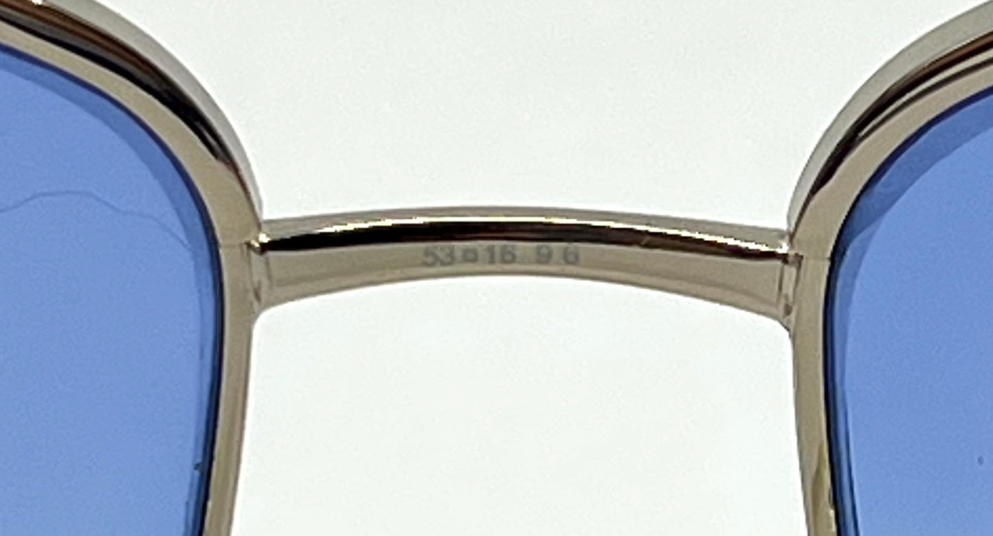 Moschino MOS543 PJP Sunglasses w/New Blue Gradient Custom Tinted Lenses-Full Kit-New/Unworn