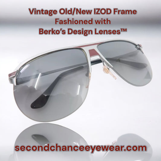 Vintage Lacoste Sunglasses-OLD/NEW STOCK with Berko’s Designs Gradient Lenses™️-Made In France