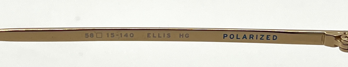 SALT. Optics ELLIS HG – Deadstock Polarized Titanium Sunglasses – Hand Made in Japan