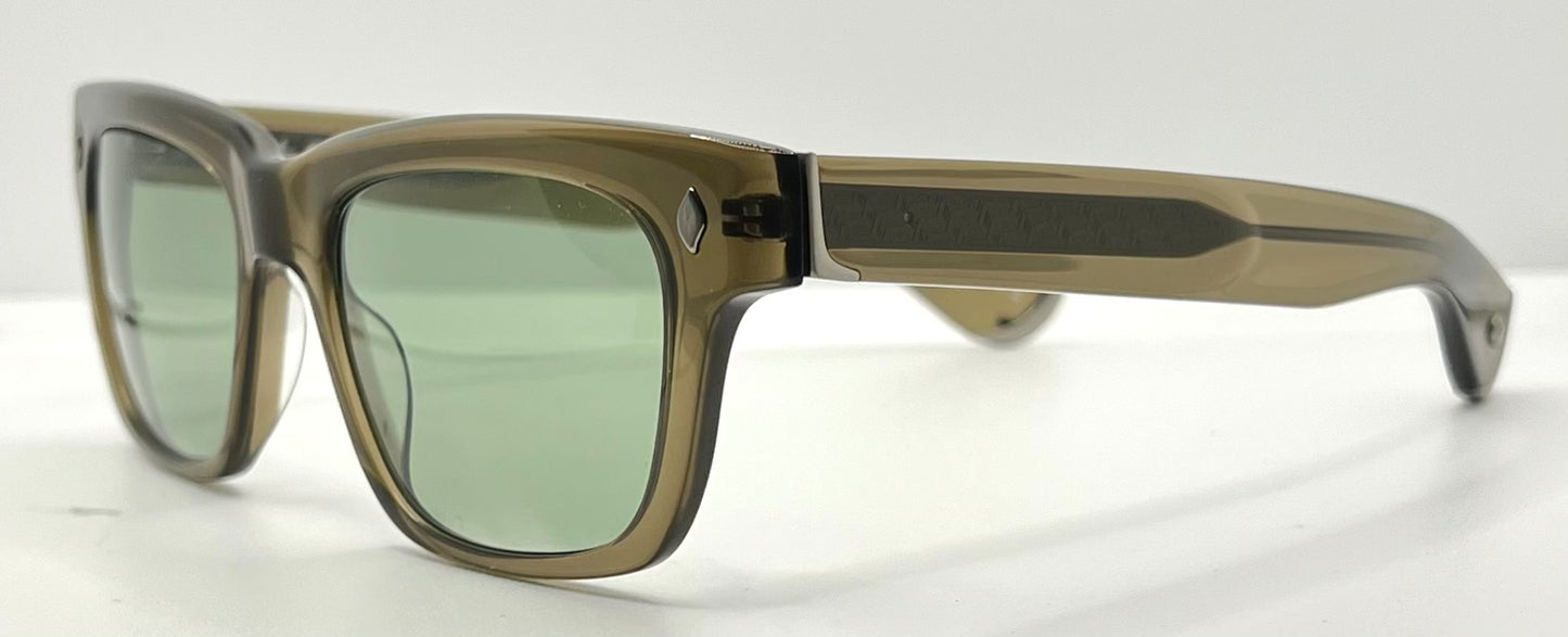 Garrett Leight x Officine Générale OLIO 50mm Sunglasses w/New Mint Custom Lenses-Unworn/Full Kit