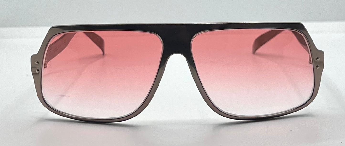 Polaroid Cool Ray 425 Vintage Sunglasses w/New Gradient Rose Tinted Lenses