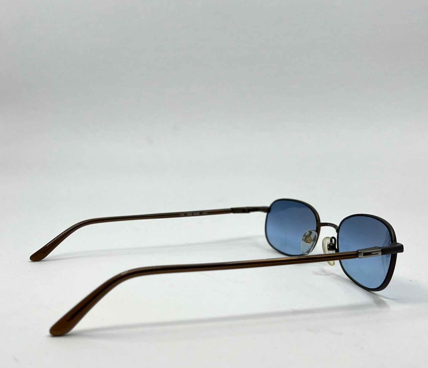 GUCCI GG 1645 4XG Vintage Sunglasses w/New Blue Gradient Custom Tinted Lenses-UNWORN
