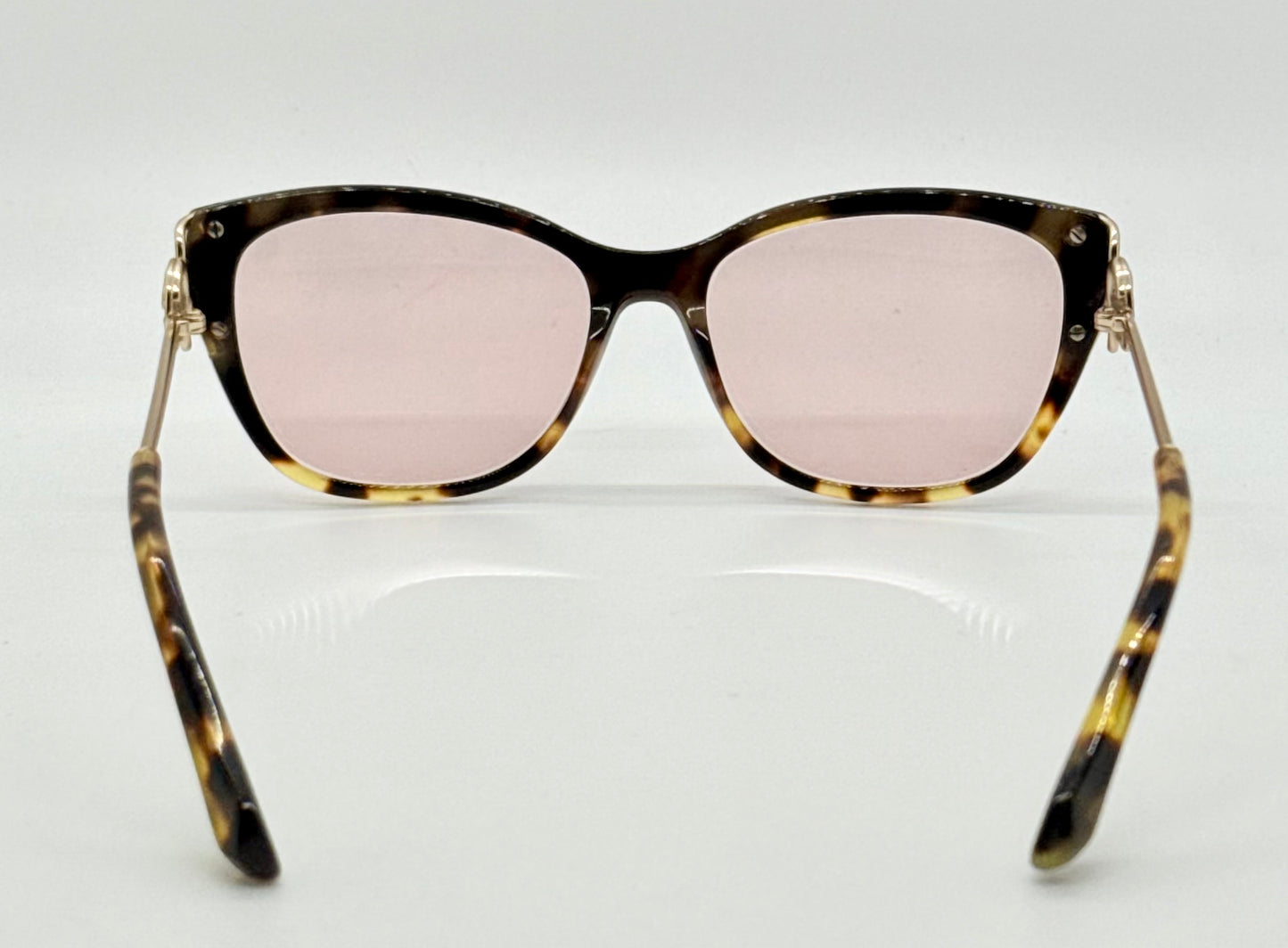 Roberto Cavalli Focanapo 5051 Vintage Cat Eye Sunglasses w/New Soft Pink Custom Lenses-Italy 51mm
