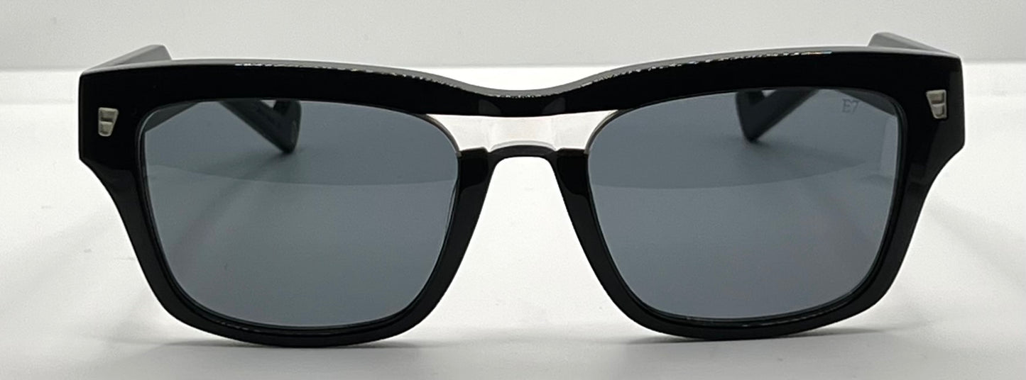 ENTOURAGE OF 7 – RUNYON Sunglasses– 2 Tone Black Frame-Full Kit-New/Unworn-54mm