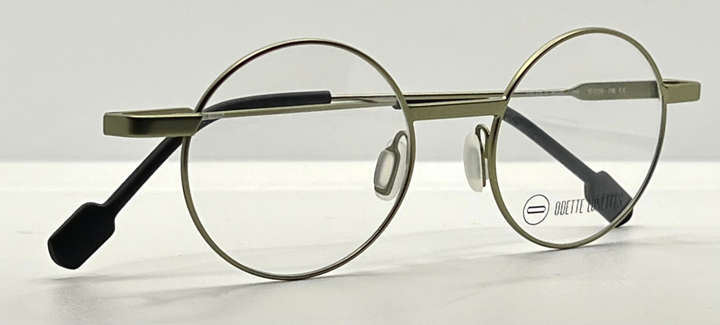 Odette Lunettes Fisher Round Eyeglasses 47mm – New Unworn – Antwerp Belgium