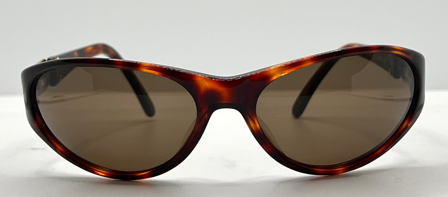 Fendi Fendissime F573 Wraparound Sunglasses-Vintage Deadstock-Unworn-Italy