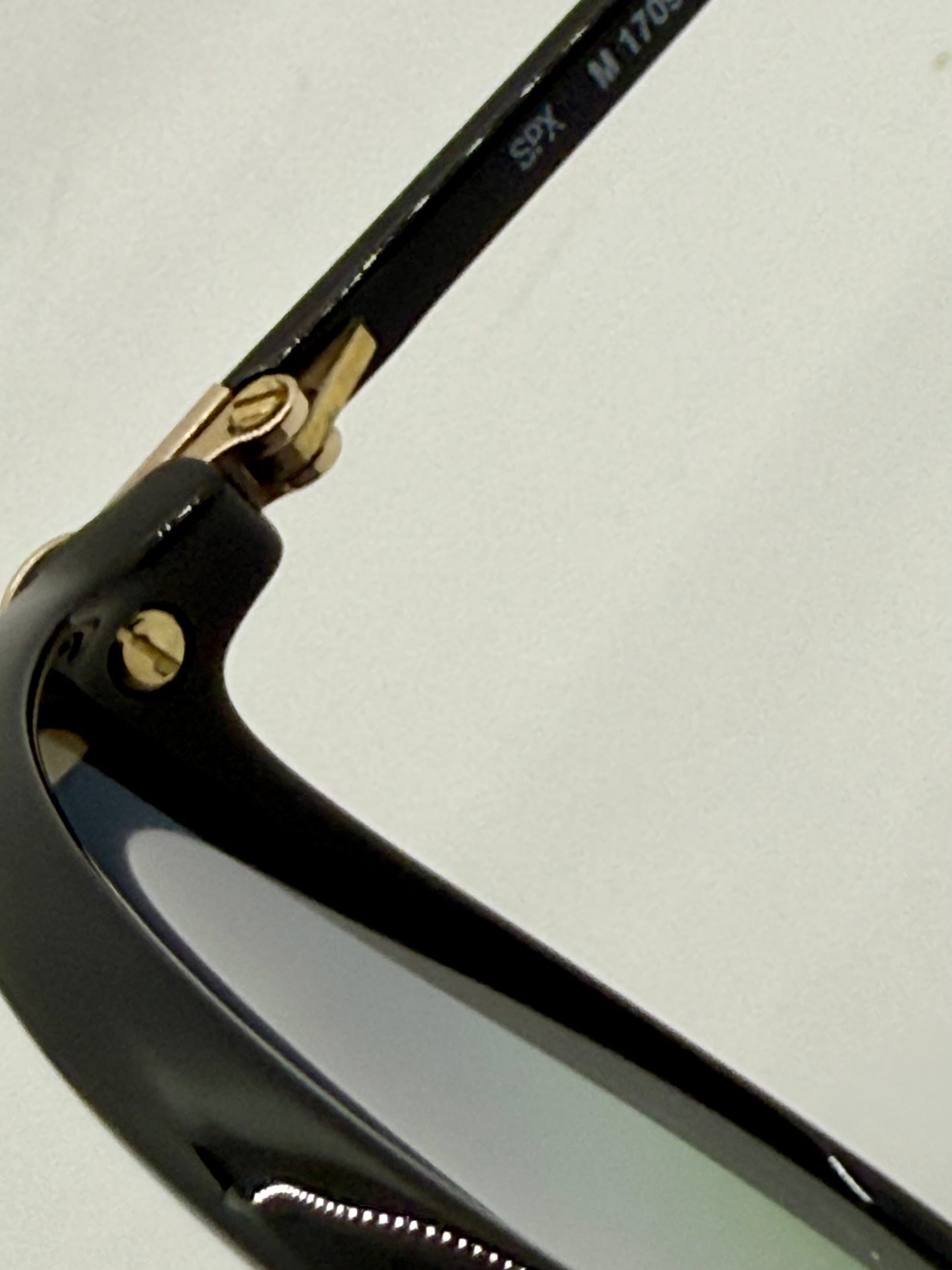 Silhouette M 1709 C 5504 Vintage Sunglasses w/New Blue-to-Green Custom Gradient Lenses