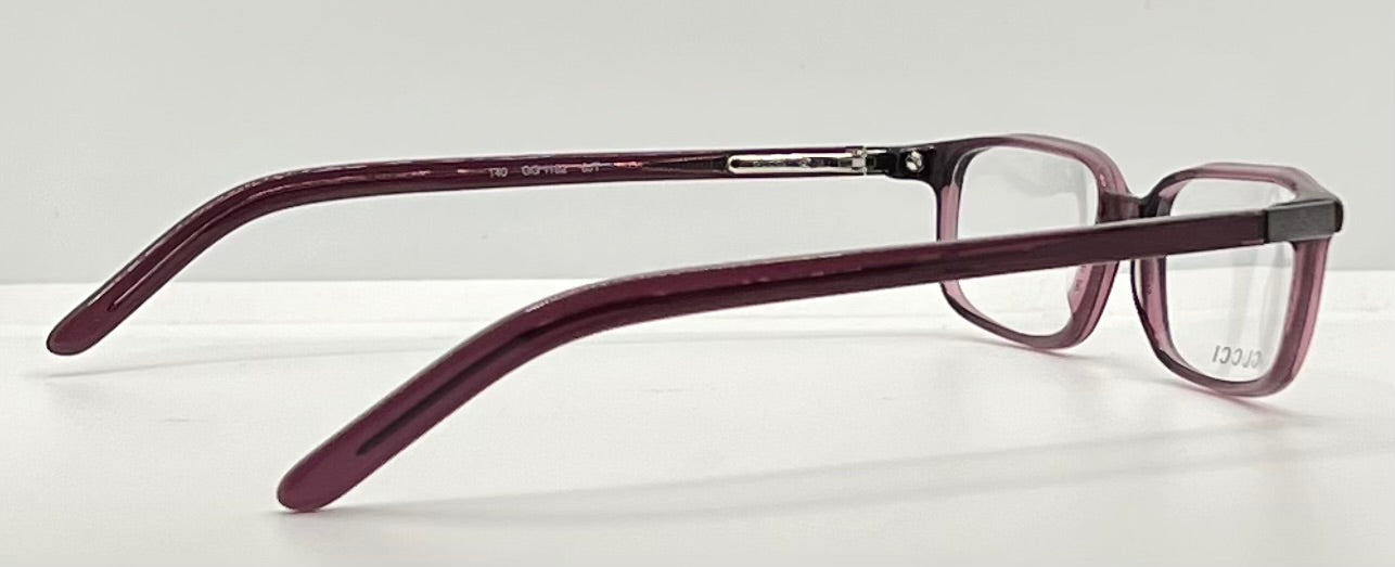 Gucci GG1182 6JT Burgundy Vintage Optical Frames – Deadstock – Made in Italy