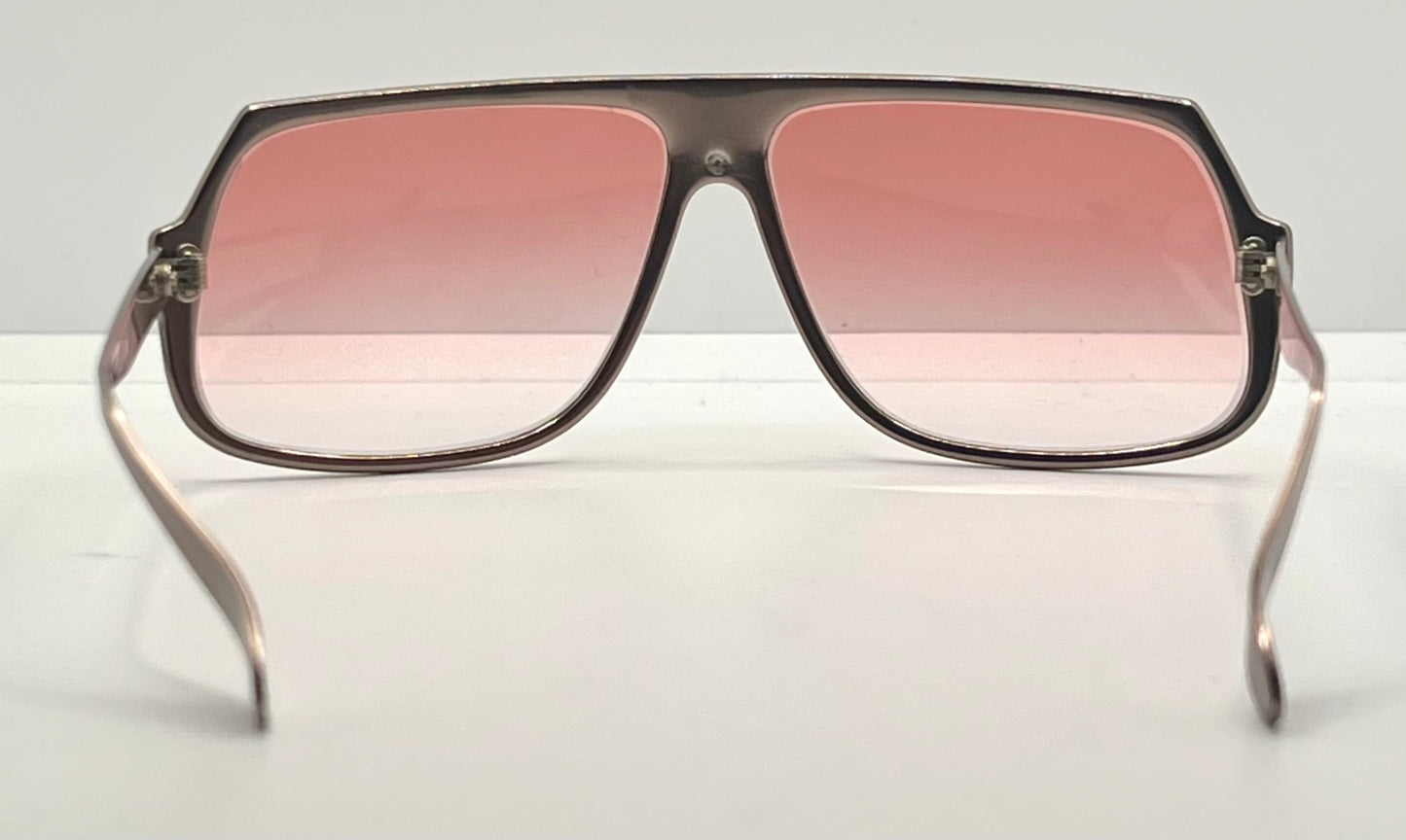 Polaroid Cool Ray 425 Vintage Sunglasses w/New Gradient Rose Tinted Lenses