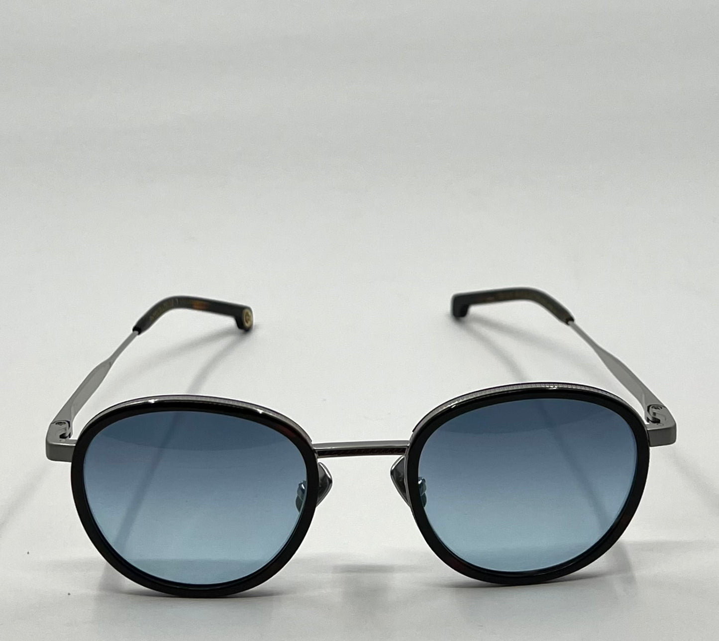 Entourage of 7 “Robbie” Titanium Sunglasses w/New Gradient Tinted Custom Lenses-Full Kit/Unworn