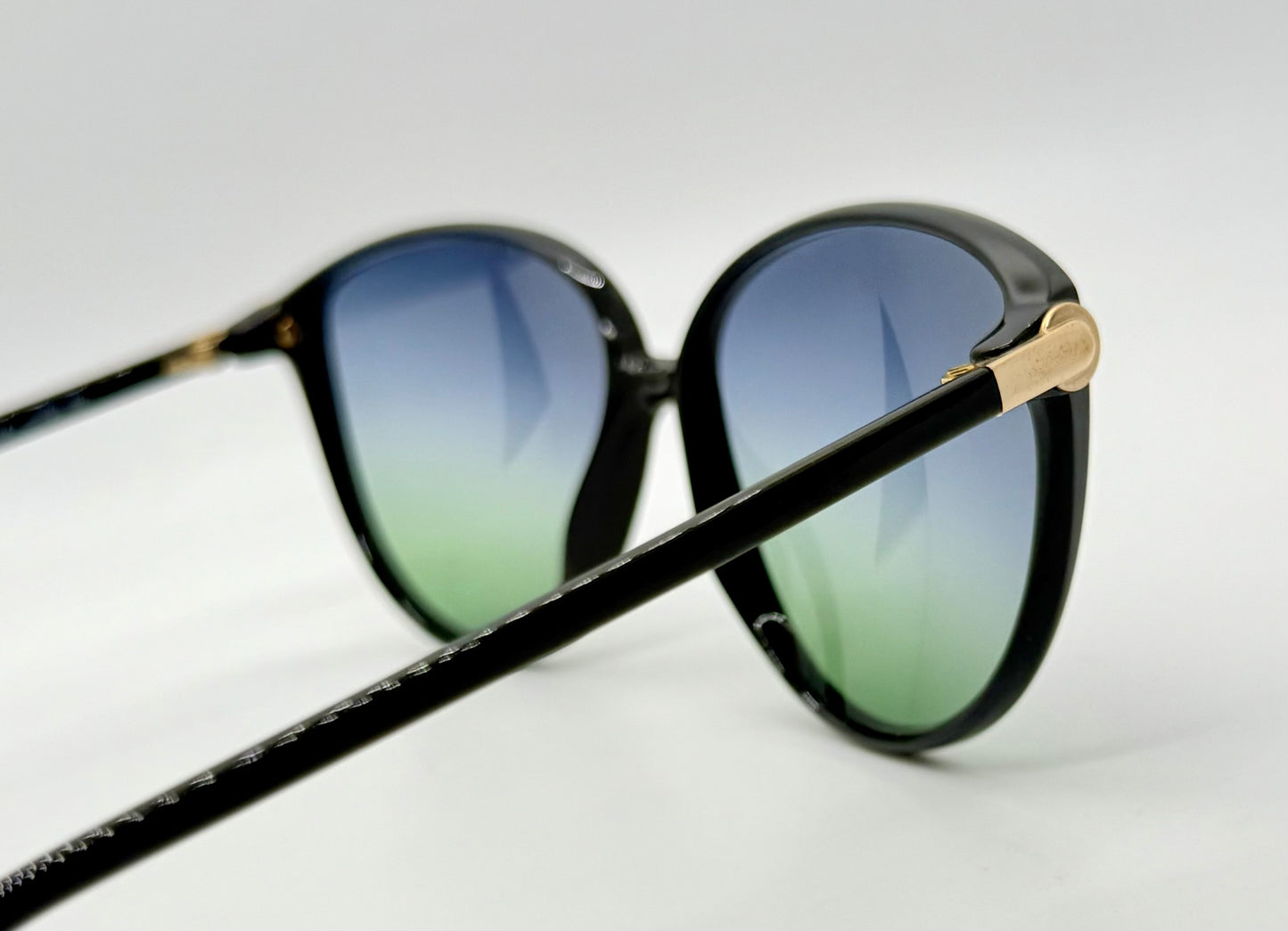 Silhouette M 1709 C 5504 Vintage Sunglasses w/New Blue-to-Green Custom Gradient Lenses