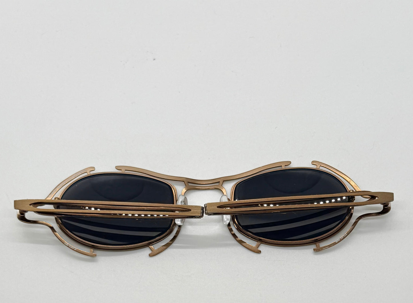 Raf Simons × Linda Farrow RAF13-C1 Bronze Sunglasses – Rare Collaboration
