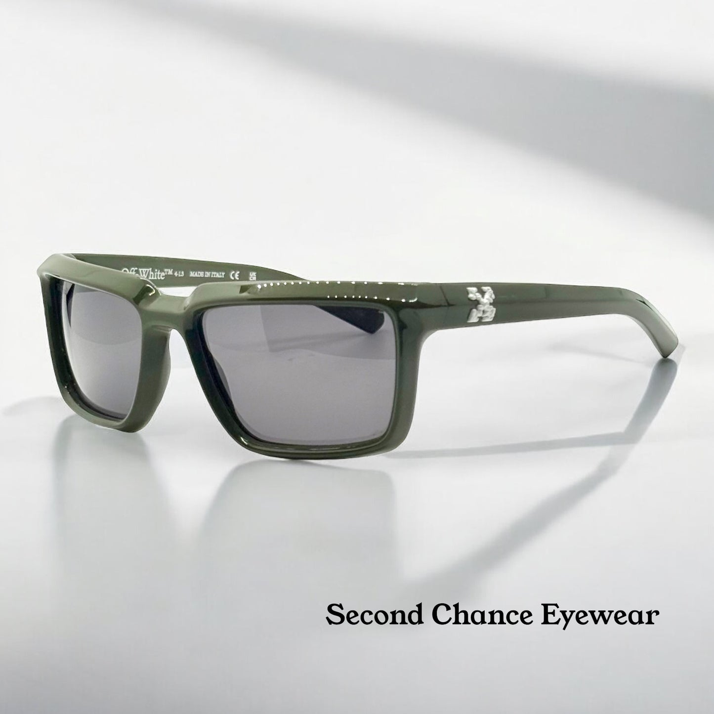 Off-White™ OE RI067 5707 GREEN Sunglasses-Rare Colorway-New/Unworn-Full Kit-59mm