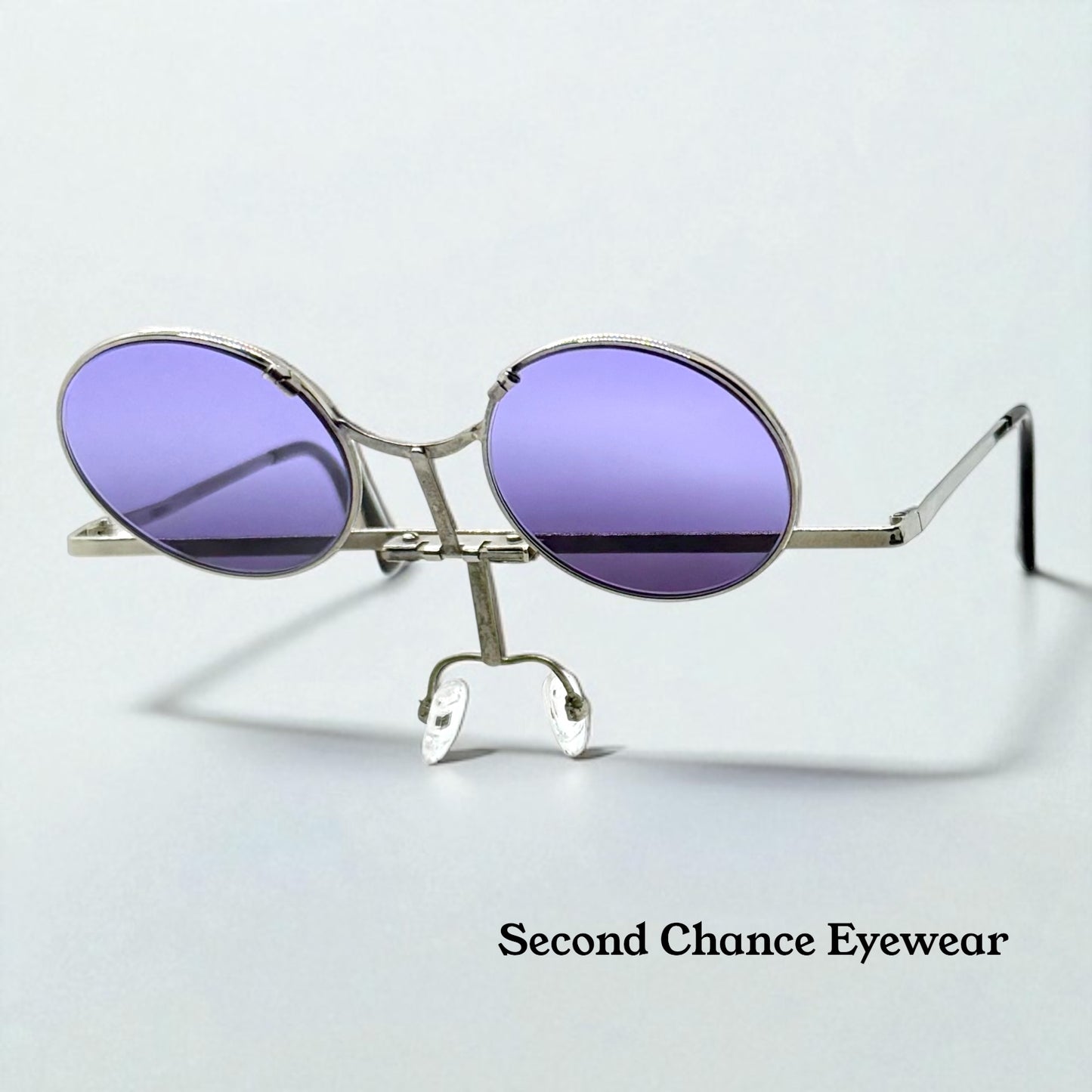 1986 Larry Leight i’dentity Sunglasses-RARE Early Oliver Peoples History-Warhol Linked Design