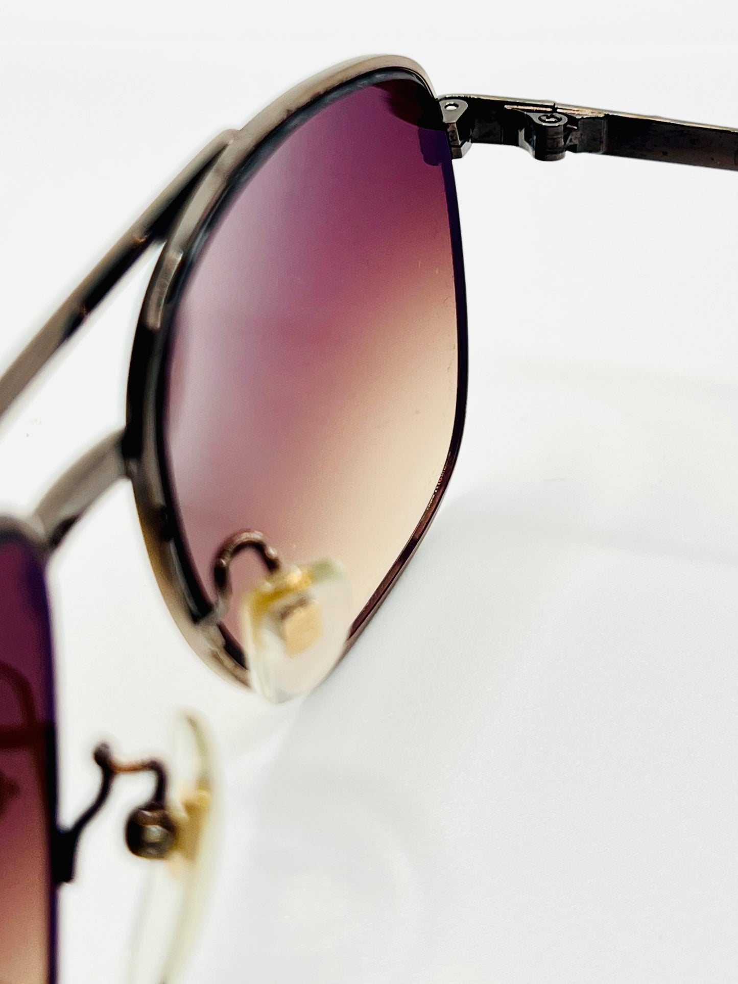 CULTURE HOUSE No. 375 – Vintage Japanese Deadstock Sunglasses | w/ New, Custom Tobacco Gradient Lenses (TITAN-P)