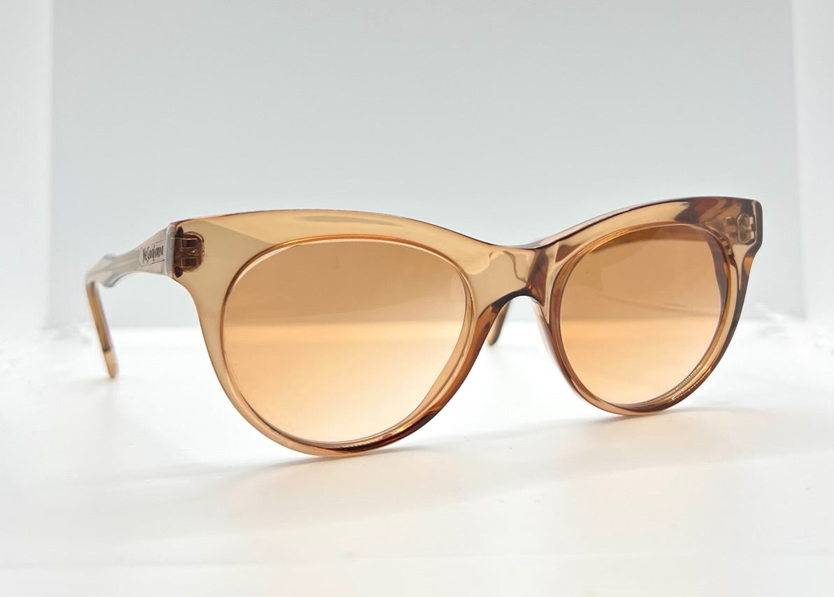 YSL “PROCRIS”-Honey Crystal Sunglasses-Vintage 1980s Deadstock-France – NOS