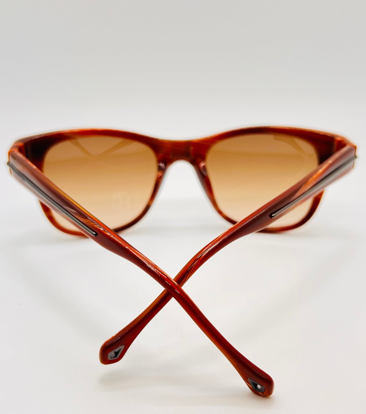 Vintage Ermenegildo Zegna SZ 3587 Havana Gradient Sunglasses – NOS