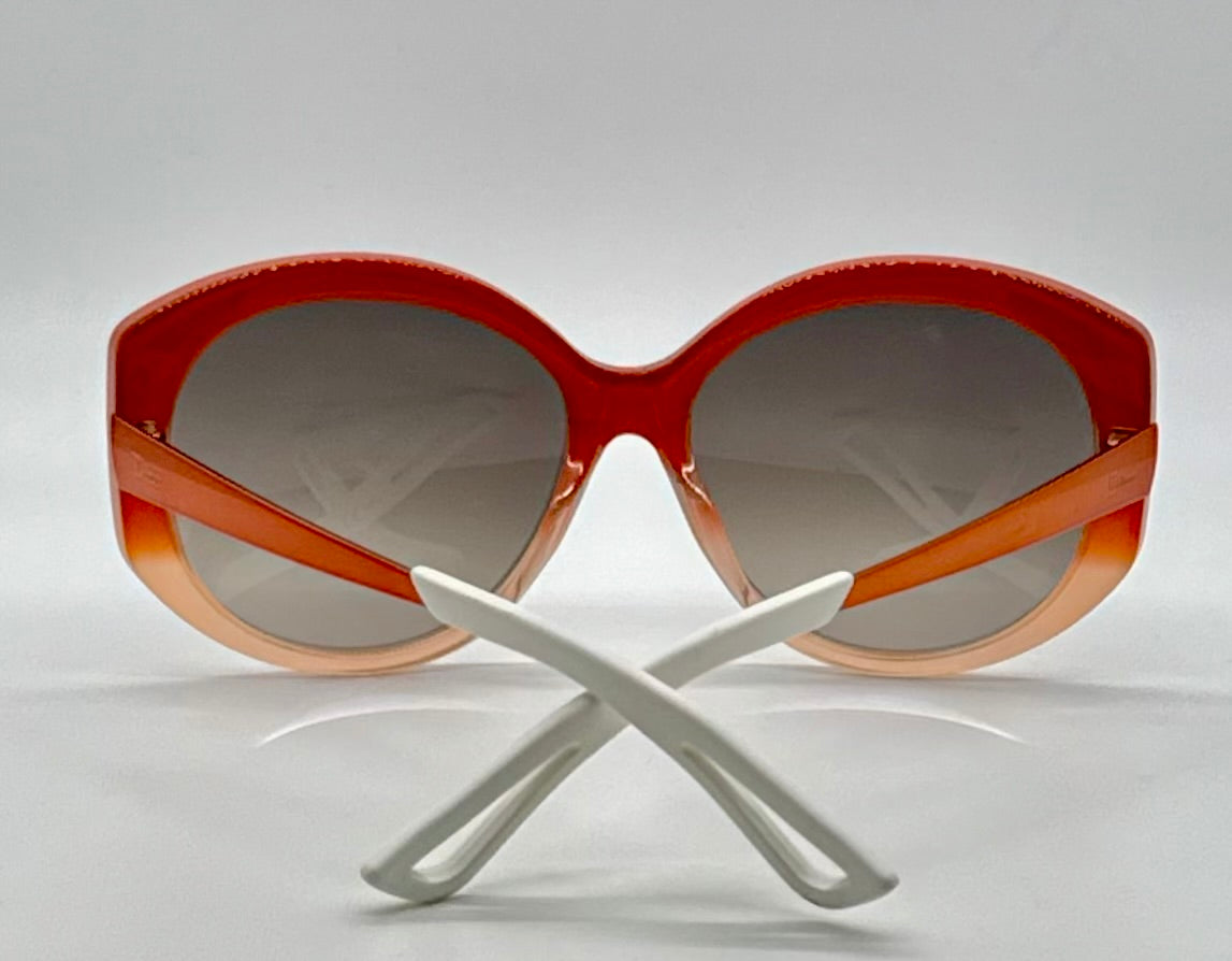 Christian Dior Extase F-Vintage Deadstock Sunglasses-Full Kit-Italy-Grey Gradient Lenses