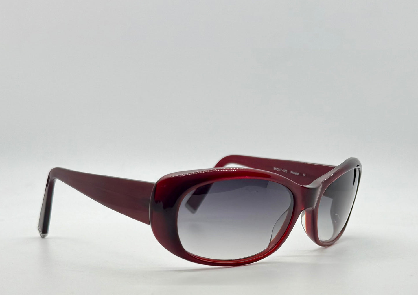 OLIVER PEOPLES PHOEBE SI VINTAGE SUNGLASSES – W/BRAND NEW, CUSTOM GRADIENT LENSES-RARE