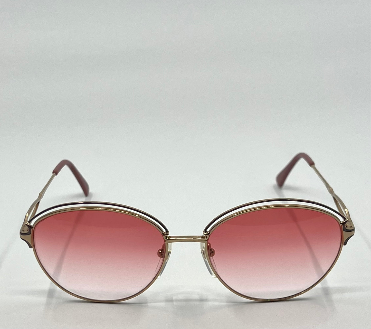 Sophia Loren BEAURIVAGE 21 Zyloware Vintage Sunglasses w/New Pink Gradient Custom Lenses-NOS/UNWORN