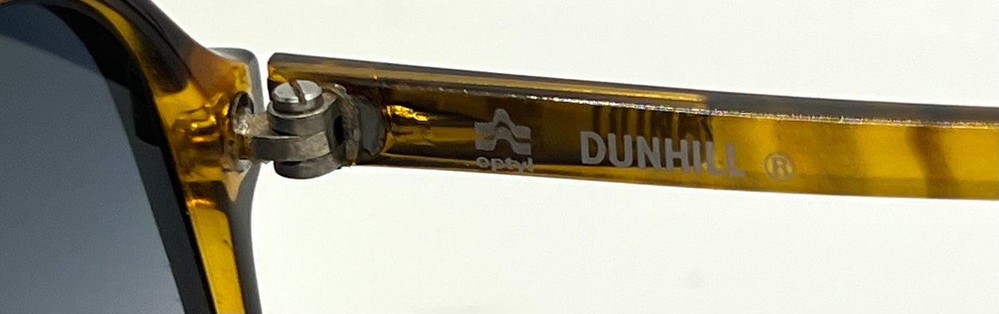 Dunhill 6008 10 Vintage Sunglasses w/New Grey/Mint Green Custom Tinted Gradient Lenses-Unworn