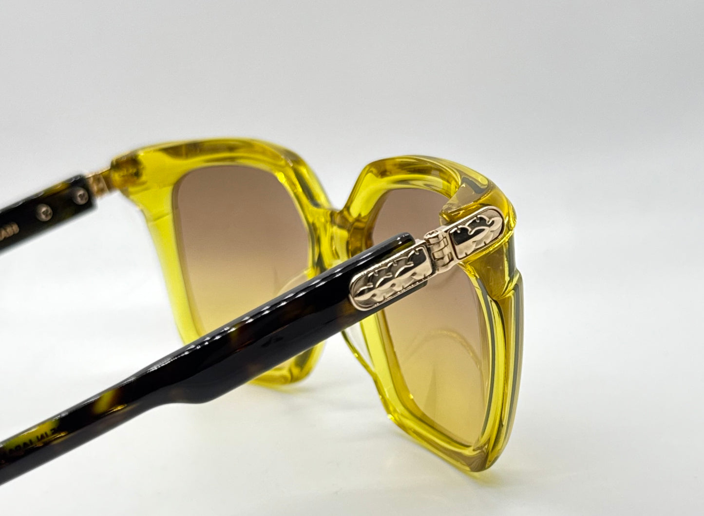 Chrome Hearts SMAKERASS GS-DT Yellow/Tortoise-Zeiss Lenses-Full Kit-New-57mm