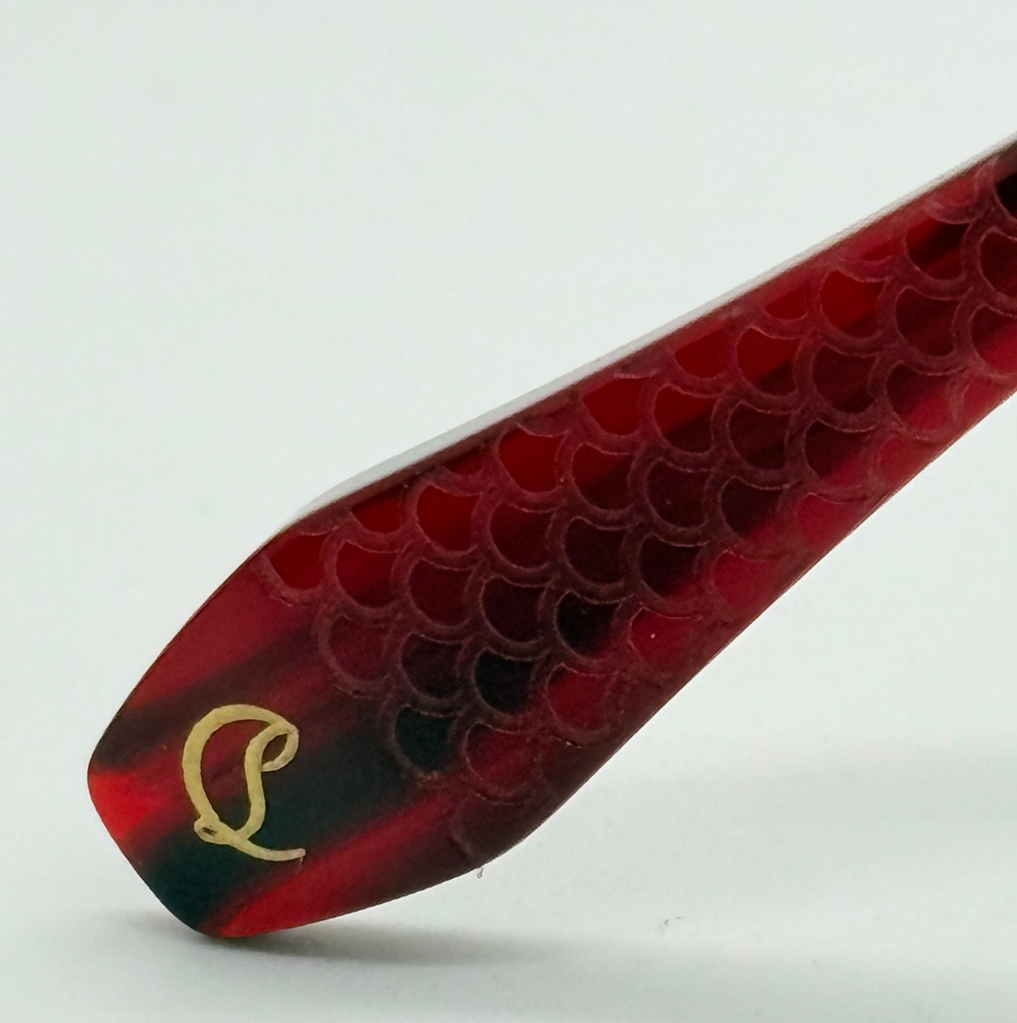 Christian Louboutin Sunglasses-LB0004 68F Red/Gold-61mm-Zeiss Lenses-New/Unworn-Italy
