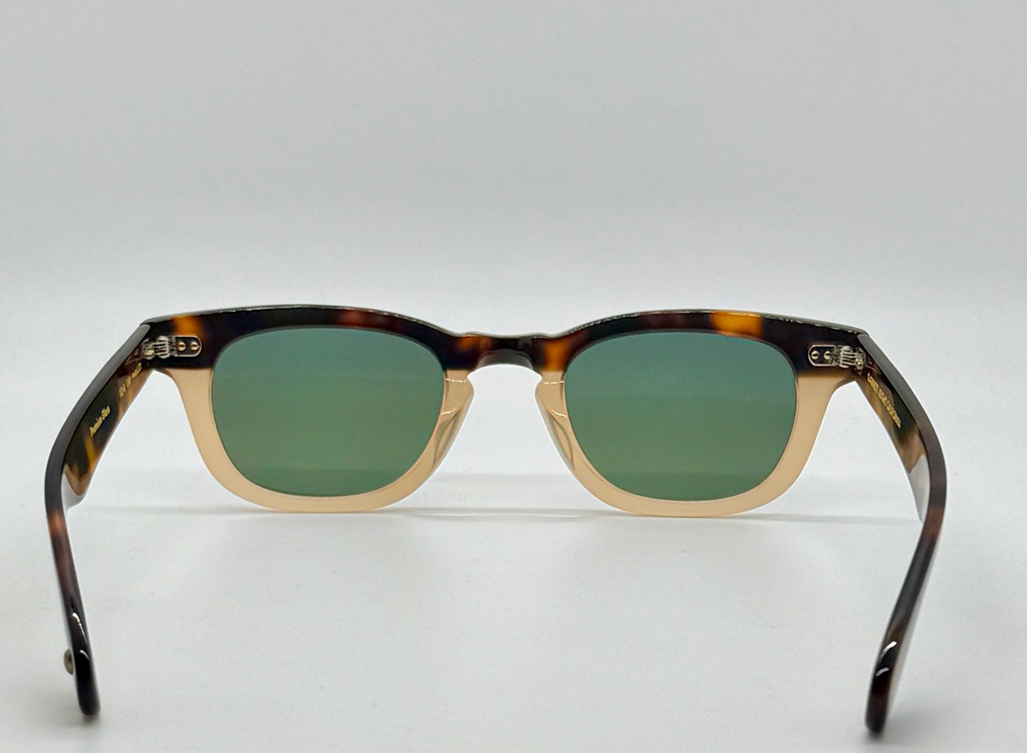 Garrett Leight LO-B Cap Sunglasses 46-23/Premium Glass-Tortoise-New/Unworn-Full Kit