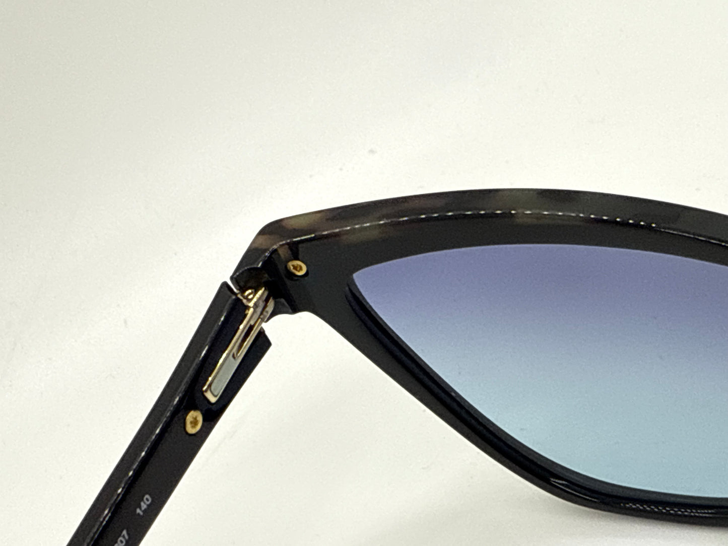 Rag & Bone RNB3020 807 Cat-Eye Sunglasses w/New Gradient Blue Custom Lenses-New/Unworn