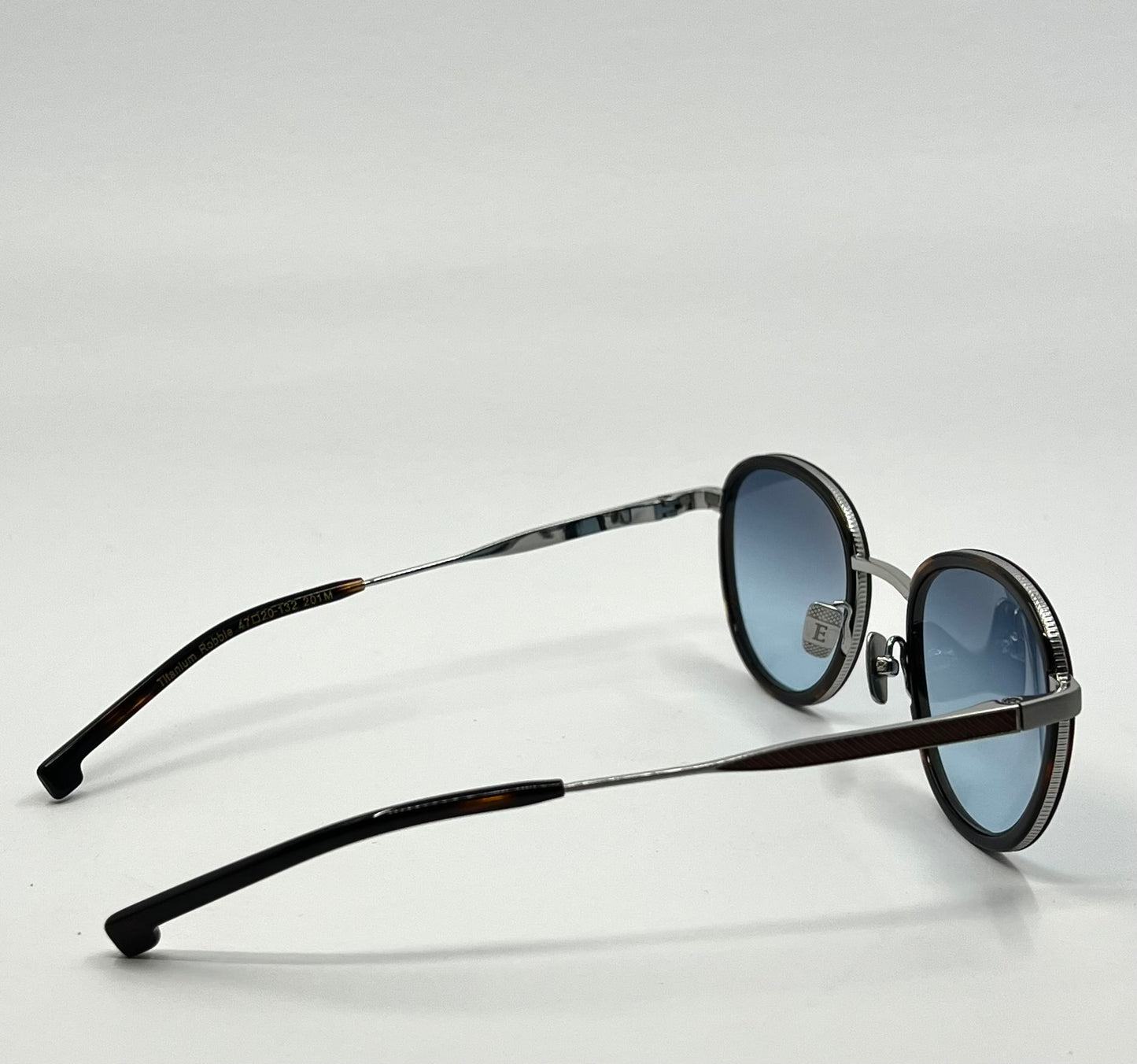 Entourage of 7 “Robbie” Titanium Sunglasses w/New Gradient Tinted Custom Lenses-Full Kit/Unworn