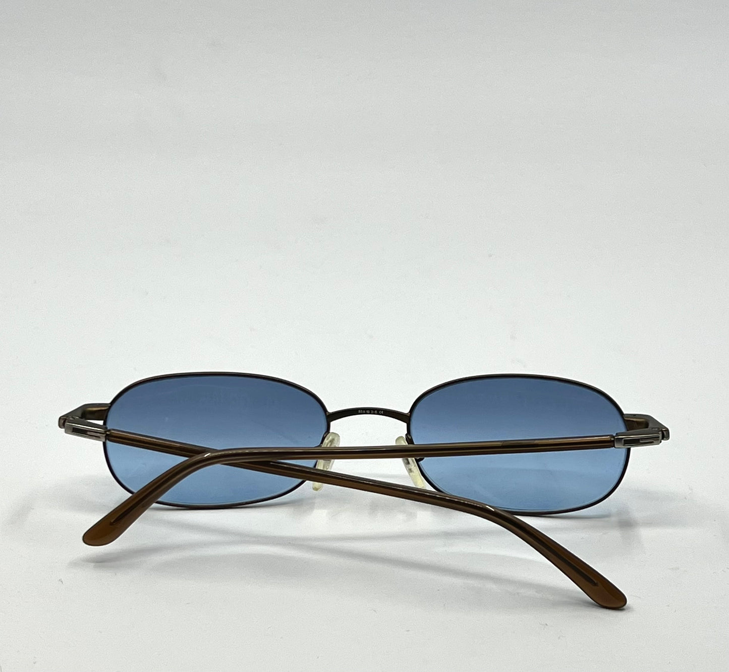 GUCCI GG 1645 4XG Vintage Sunglasses w/New Blue Gradient Custom Tinted Lenses-UNWORN