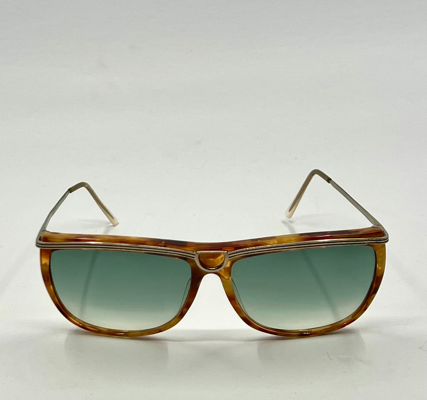 Gucci GG 2307/S Vintage Sunglasses w/New Gradient Aquamarine Tinted Custom Lenses
