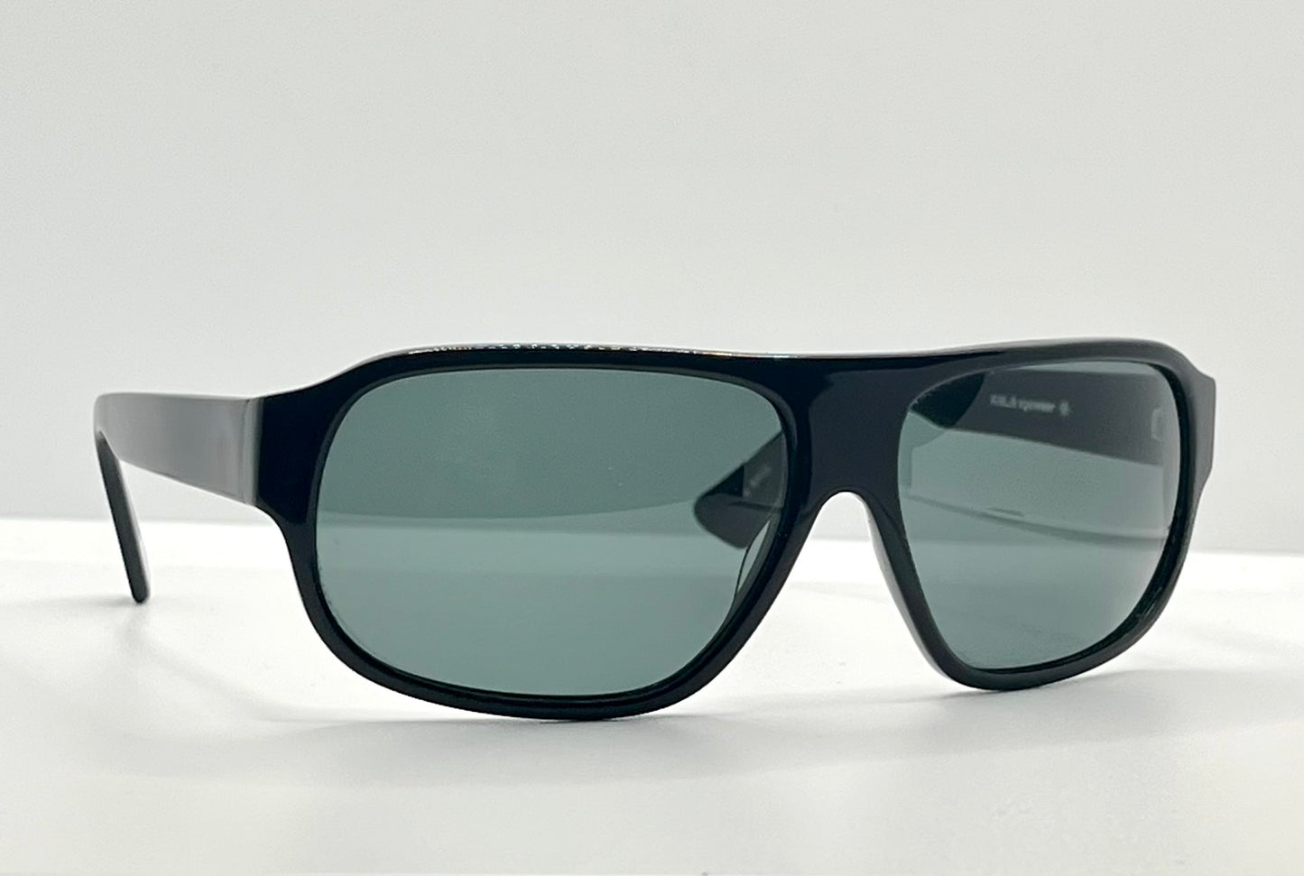 Deadstock Kala Eyewear “6 Base- USA Made Green Lenses-Black Frame