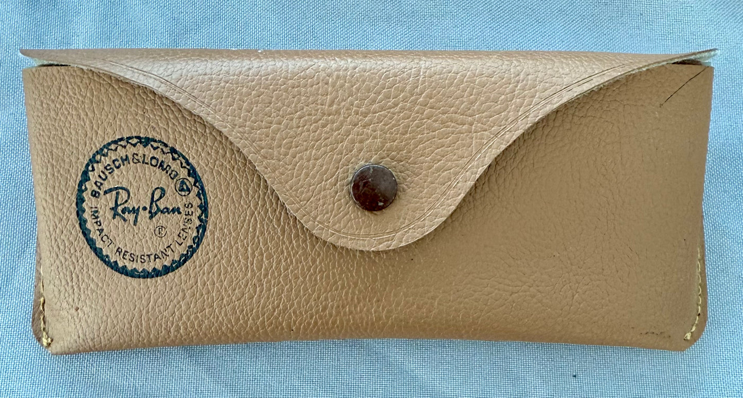 1940s B&L Ray-Ban Small-Hole Outdoorsman 12K GF – Full Kit USA-Vintage