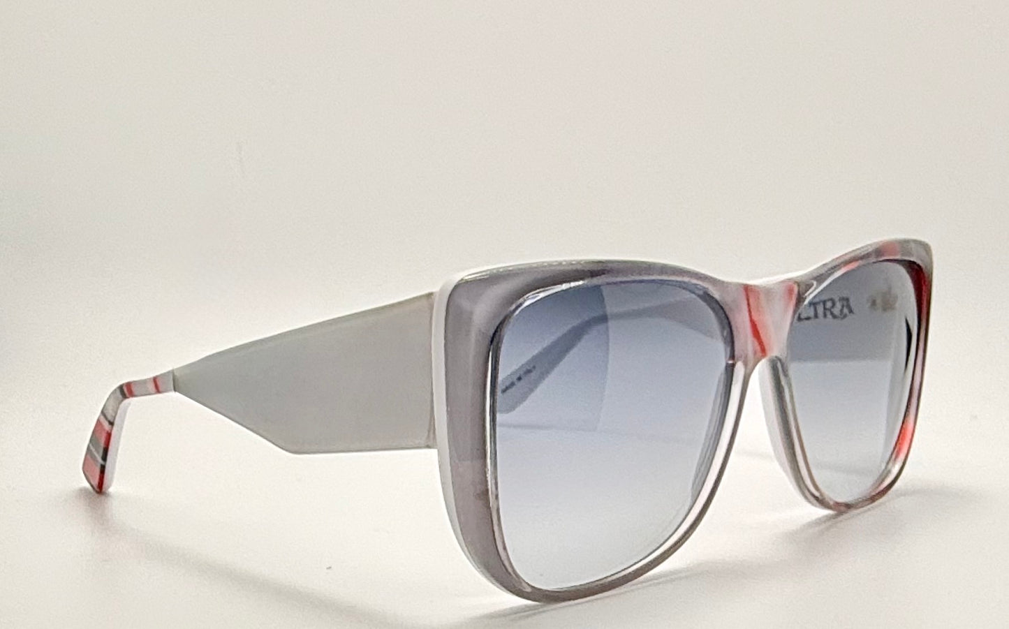 ULTRA CATALINA 4 Striped Sunglasses-Vintage 1980’s-with BRAND NEW “Berkos Designs” Lenses