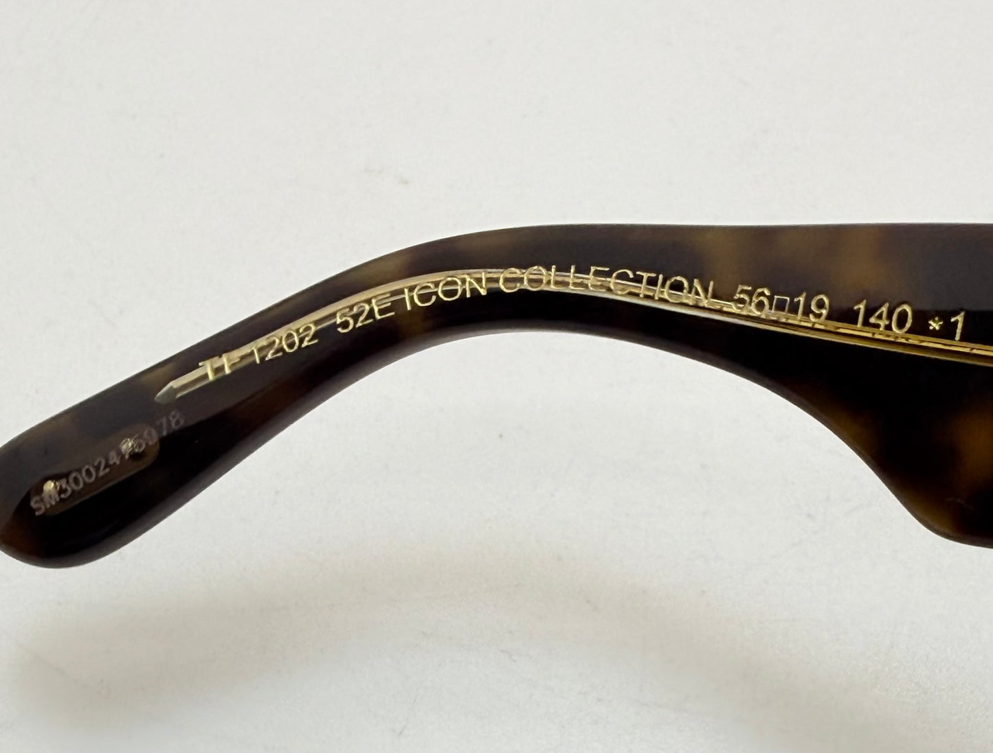 Tom Ford TF1202 52E ICON Collection Sunglasses-Zeiss Yellow Lenses-Full Kit-New