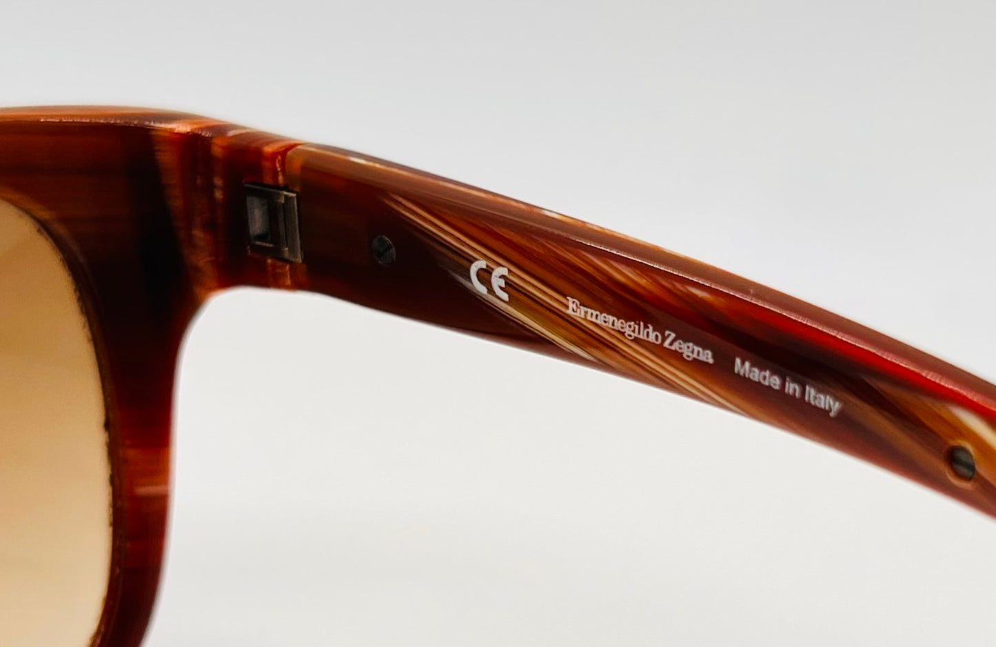 Vintage Ermenegildo Zegna SZ 3587 Havana Gradient Sunglasses – NOS
