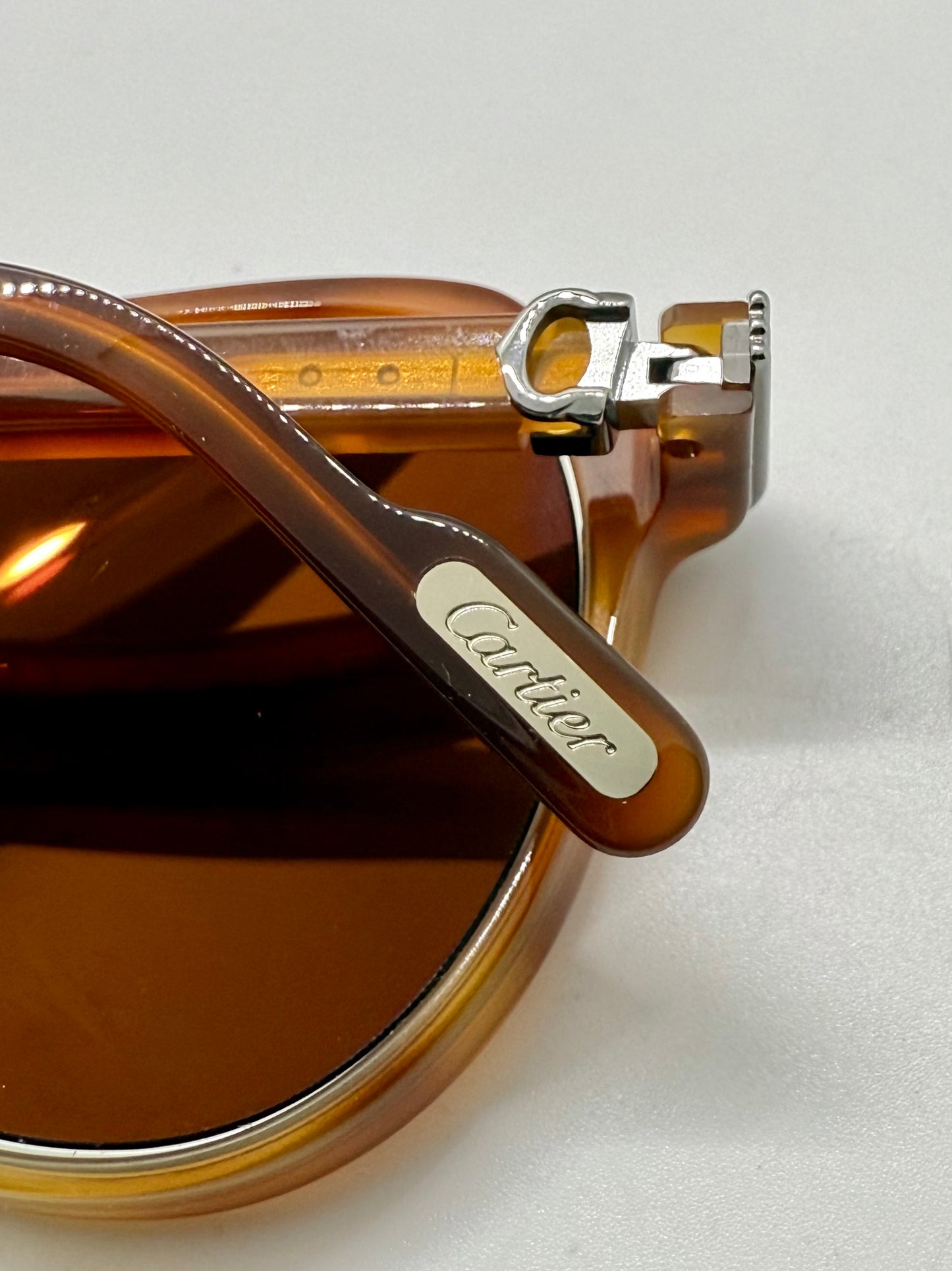 Cartier CT0419S 003 Havana Sunglasses-Unisex Fit-Zeiss Lenses-Authentic Luxury Frame