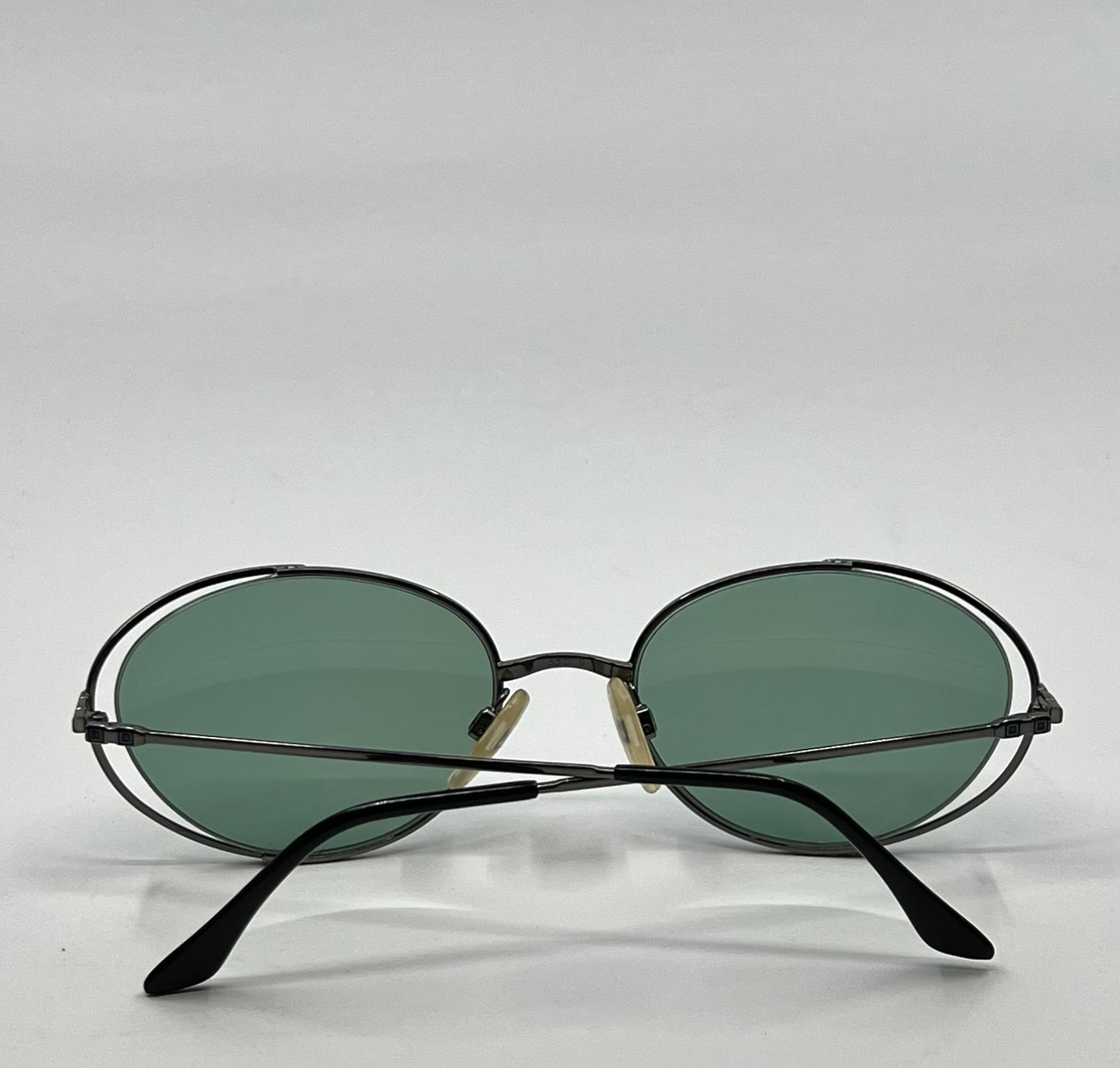 Vintage Yves Saint Laurent 4163 Sunglasses w/New Solid Green Custom Tinted Lenses-Unworn